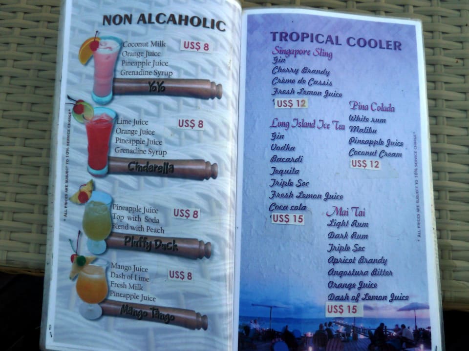 Preisliste Januar 2012 Eri Maldives