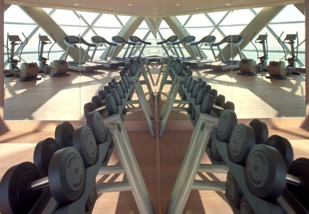 Fitness Centre at Rayana Spa with stunning views Andaz Capital Gate Abu Dhabi - a concept by Hyatt