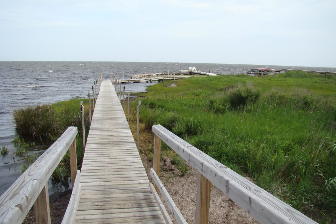 Hoteleigener Bootssteg Hotel The Inn on Pamlico Sound