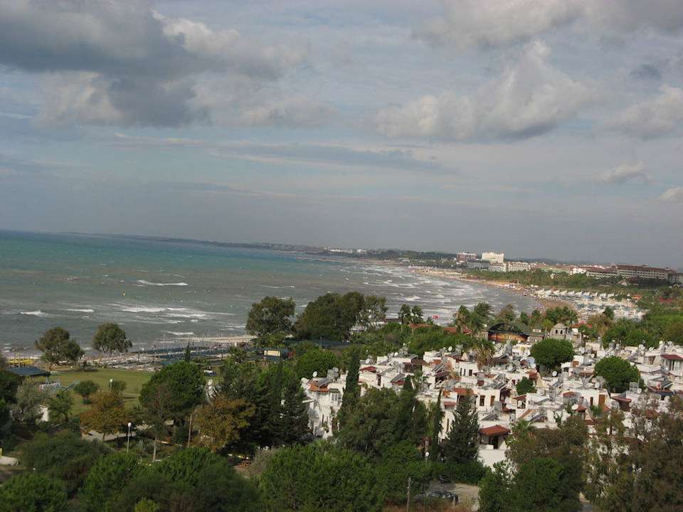 Aussicht vom Balkon Hotel Grand Side