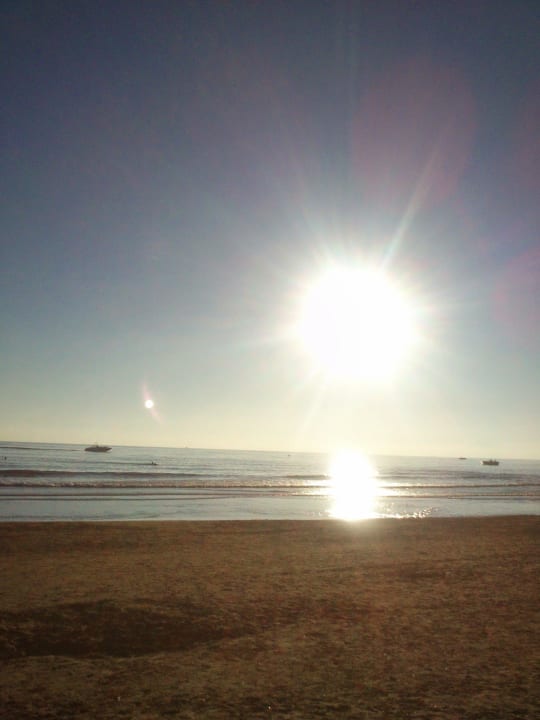 Sonnenuntergang Hotel Defne Garden