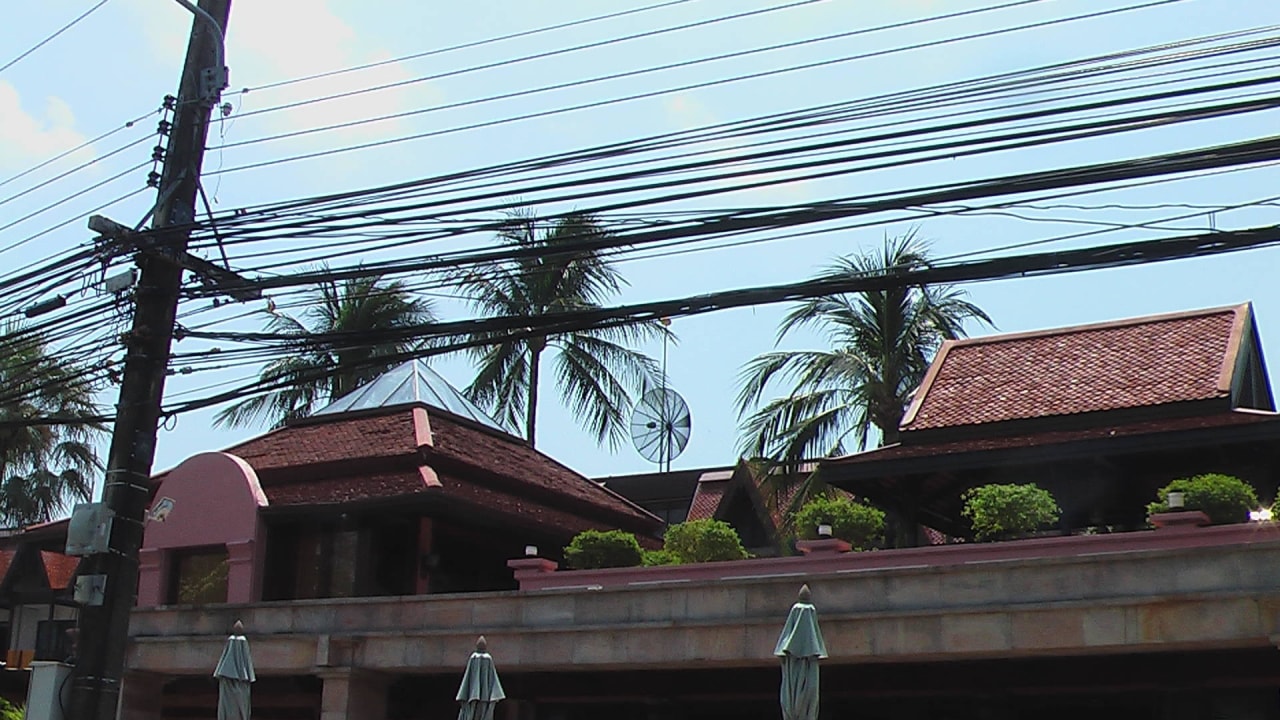 Wenig zu sehen ... Hotel Patong Seaview