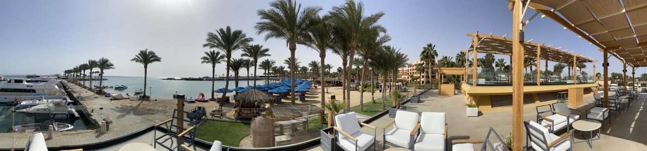 Ausblick Continental Hotel Hurghada