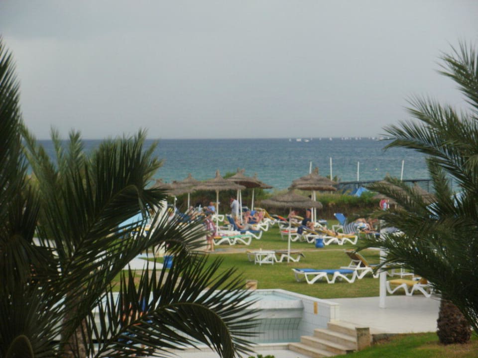 Vom 2.Stock der Ausblick Iberostar Waves Averroes