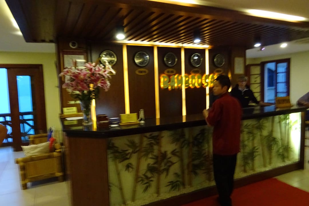 Rezeption Hotel Bamboo Sapa