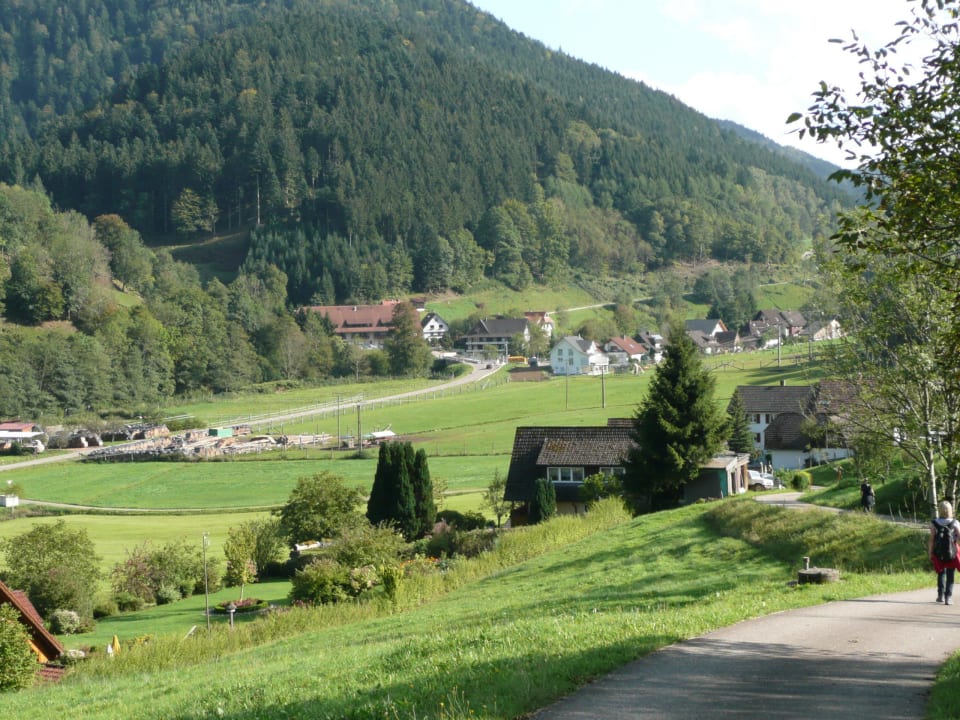 Vom Zimmer aus Gasthof Hotel Engel