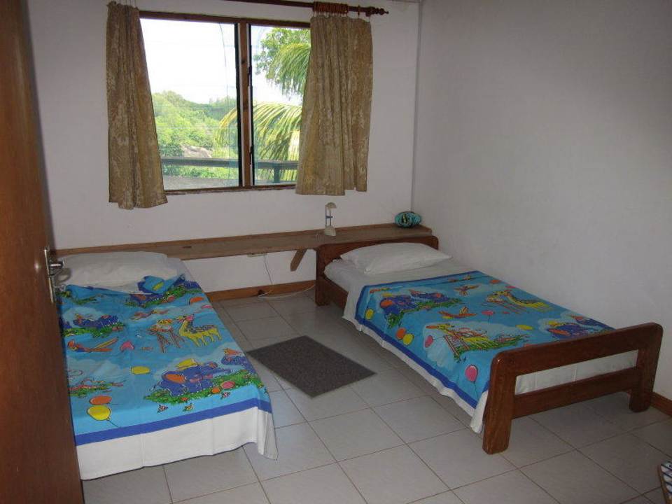Kinderschlafzimmer Bungalow Banane Hotel Anse Takamaka View