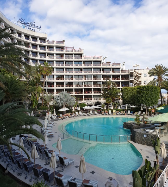 Pool Seaside Hotel Sandy Beach