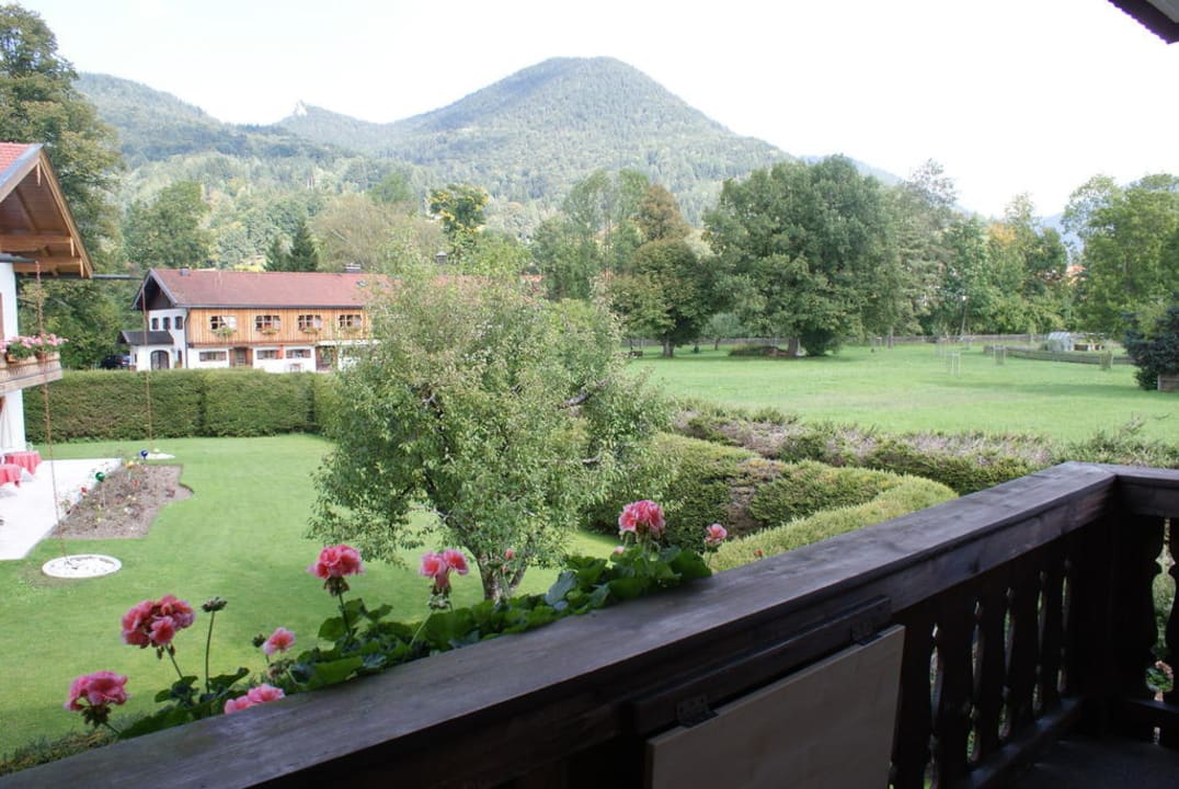 Balkon links Gästehaus Maier zum Bitscher