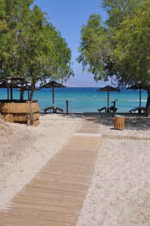 Zugang zum Hotelstrand TUI BLUE Palazzo del Mare