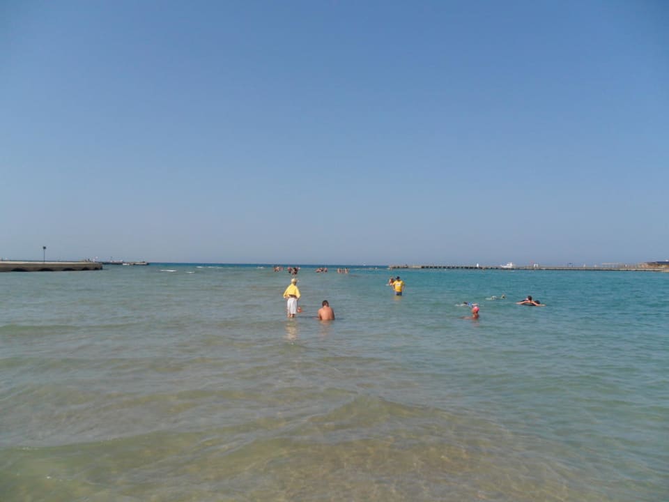 Das Meer bei Ebbe Pickalbatros Dana Beach Resort - Hurghada