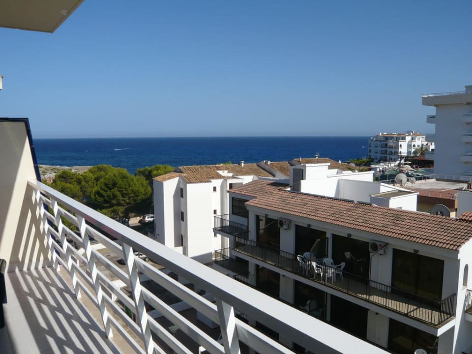Ausblick vom Balkon Zimmer 527 Smy Portocolom