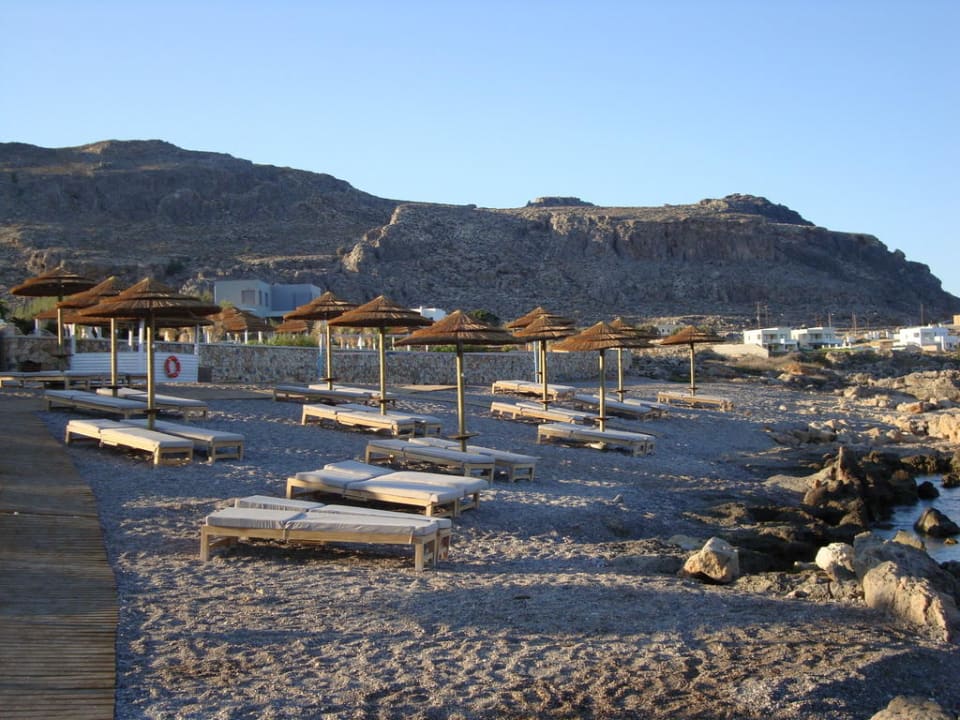 Liegen am Hotelstrand Aquagrand Artistic Luxury Beach Resort - Adults only