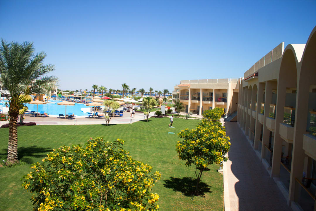 Ausblick vom Zimmer Pickalbatros Royal Moderna Resort-Sharm El Sheikh