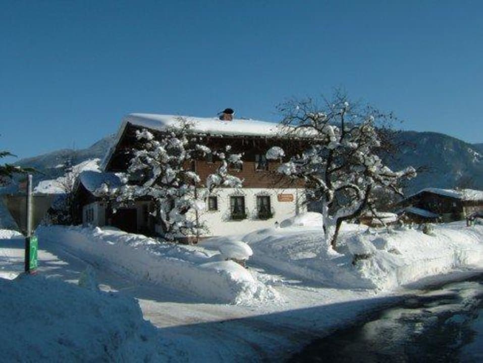 Haus von Westseite Ferienhaus Mandl Pool Sauna bei Zell am See