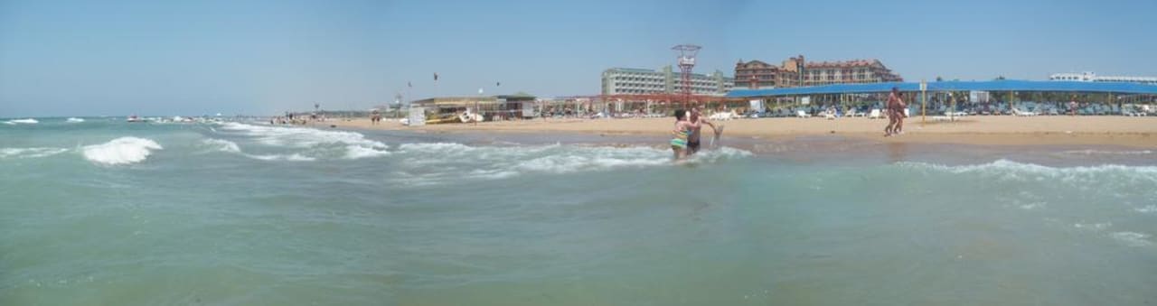 Panoramabild Strand Hotel Orfeus Park