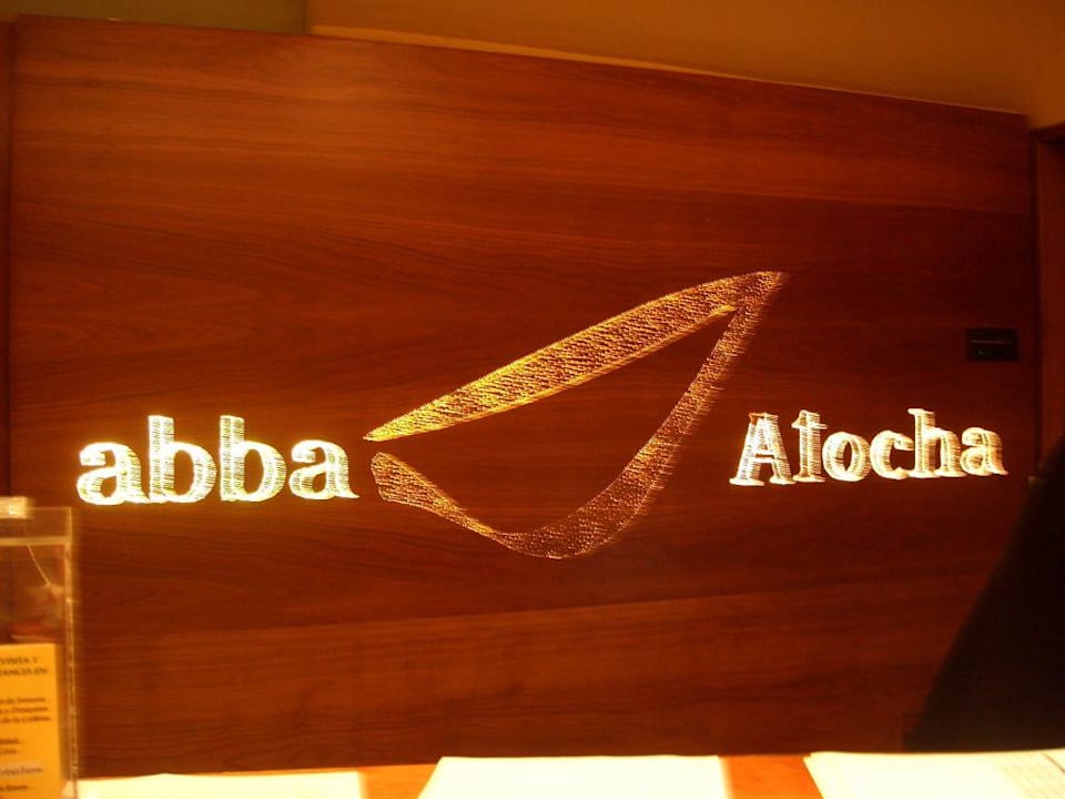 Hiner der Rezeption Hotel Atocha