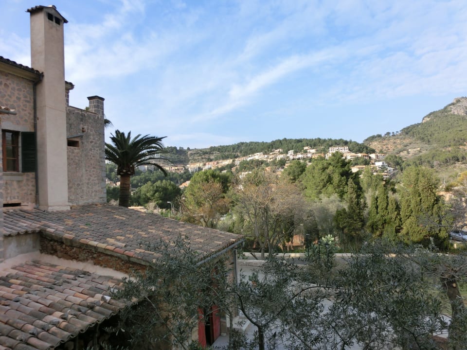 Blick von unserem Zimmer Hotel Es Port