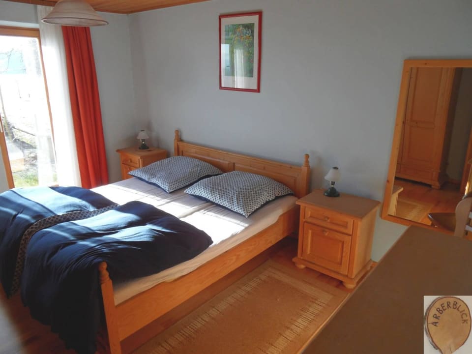 Schlafzimmer1 in Ferienwohnung "Arberblick" Ferienhof Dannerbauer