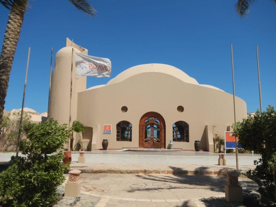 Eingang Shams Alam Beach Resort