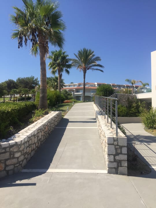 Gartenanlage Rodos Princess Beach Hotel & Spa