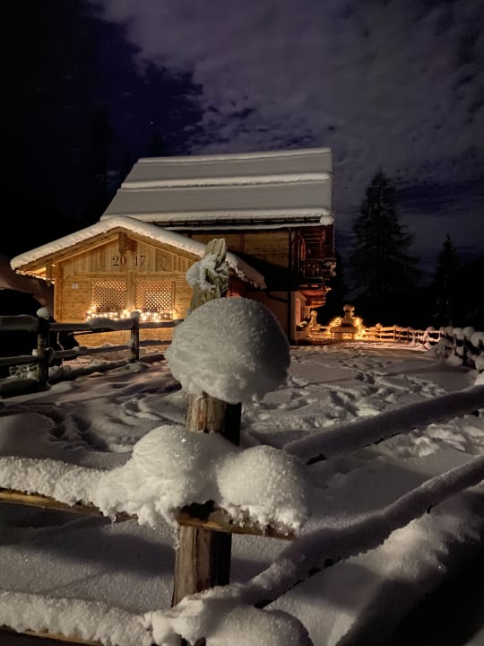 Gartenanlage Chalets Almidylle