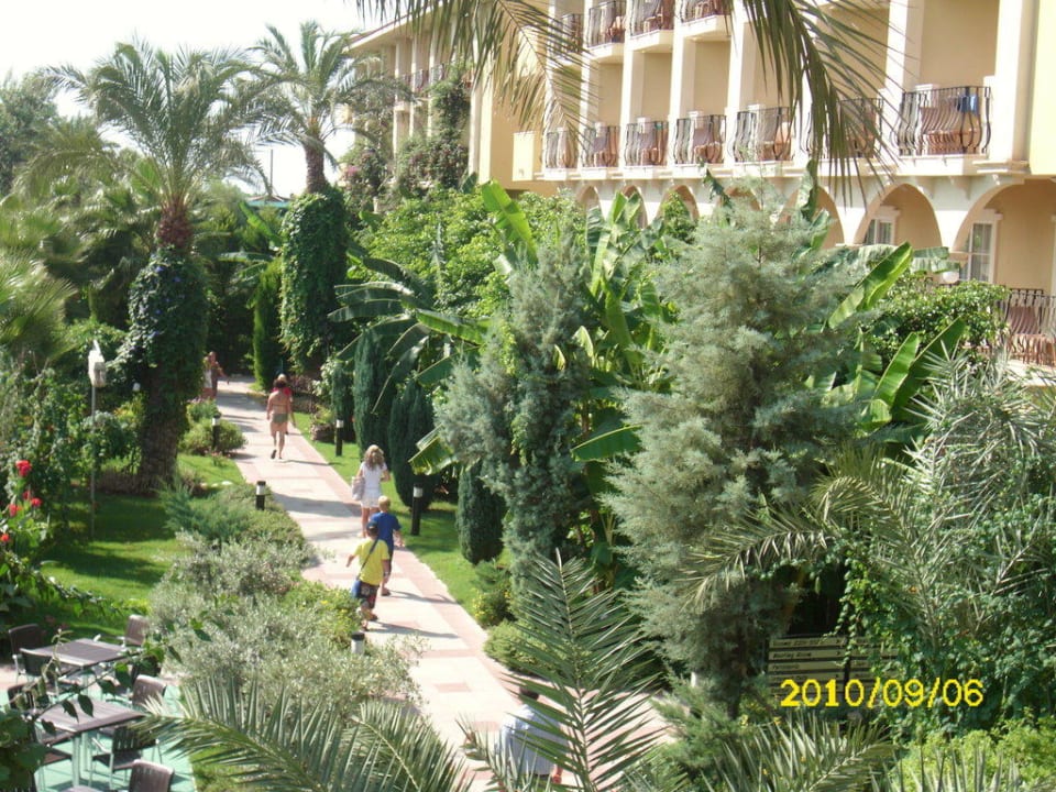Weg zum Strand von oben Belek Beach Resort Hotel