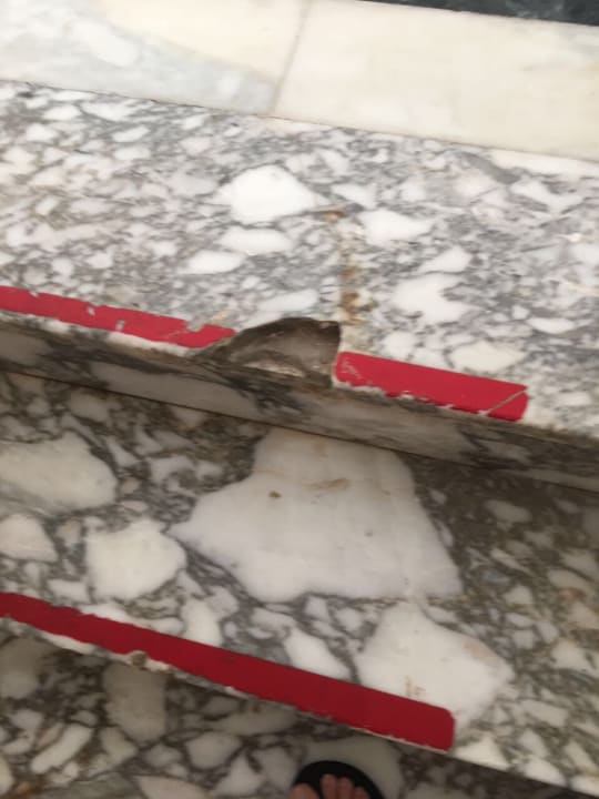 Treppe zur Toilette Hotel El Mouradi Djerba Menzel