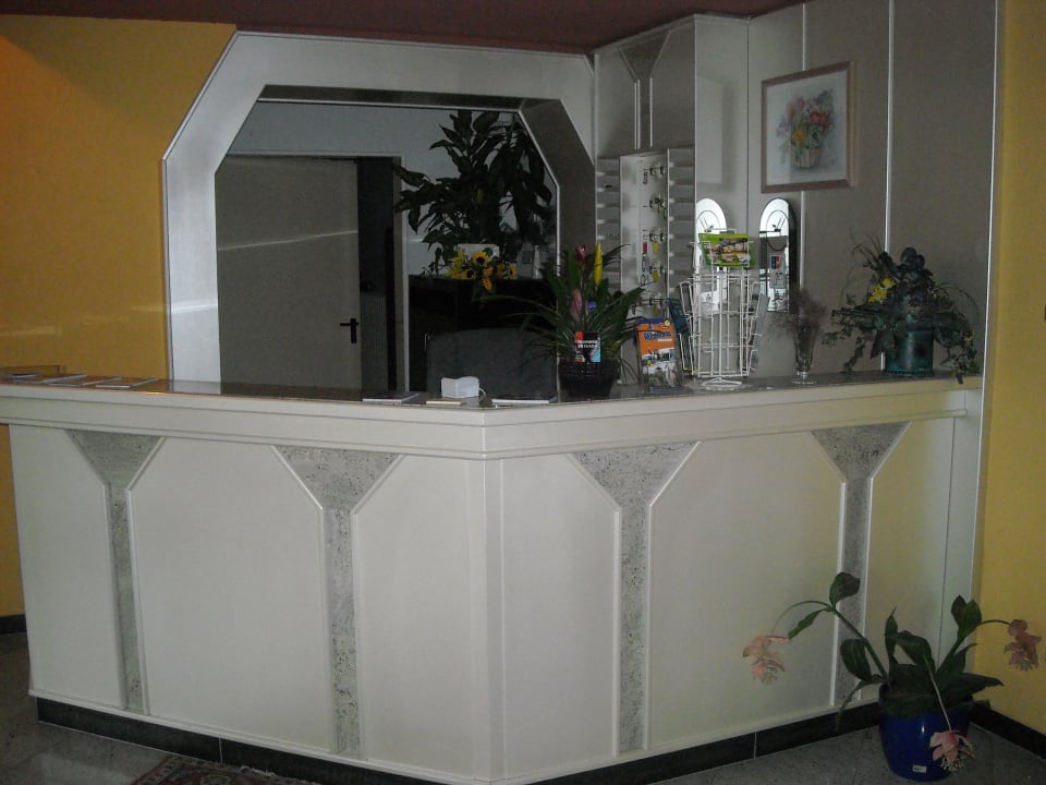 Theke mit Empfang Pension Ellefelder Hof