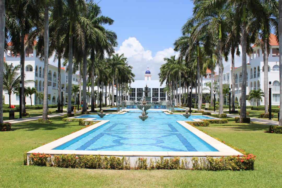 Innenhof Hotel Riu Palace Mexico