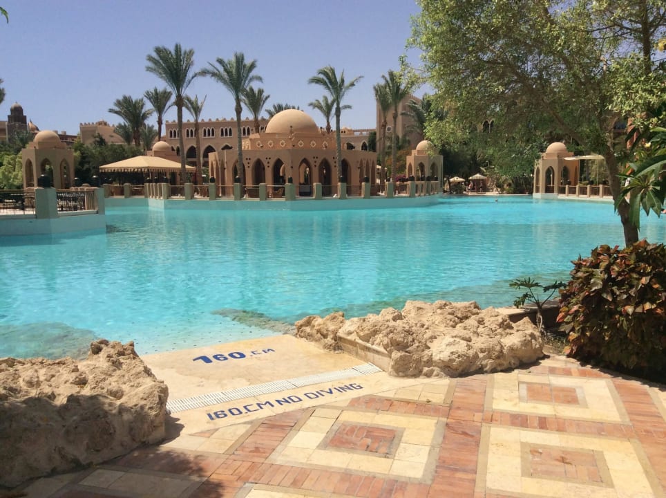 View from our sunbathing spot Makadi Palace