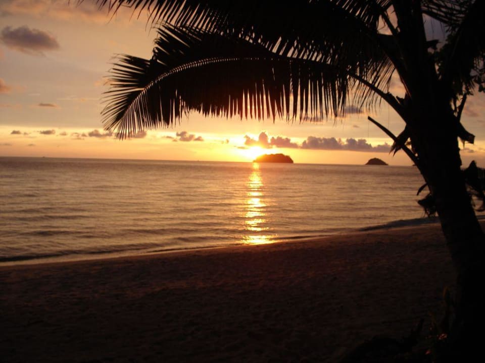 Sonnenuntergang Hotel Siam Beach Resort