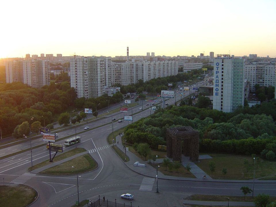 Ausblick Richtung Norden Hotel Voskhod