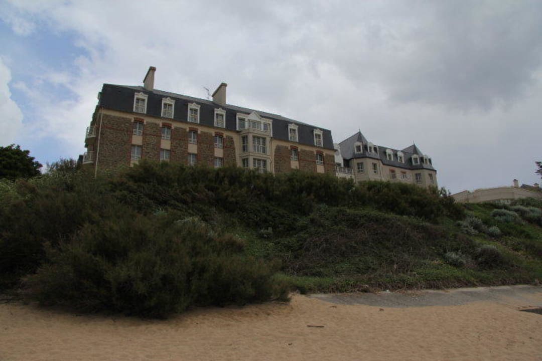 Vom Strand aus gesehen Hotel Residence Reine Marine