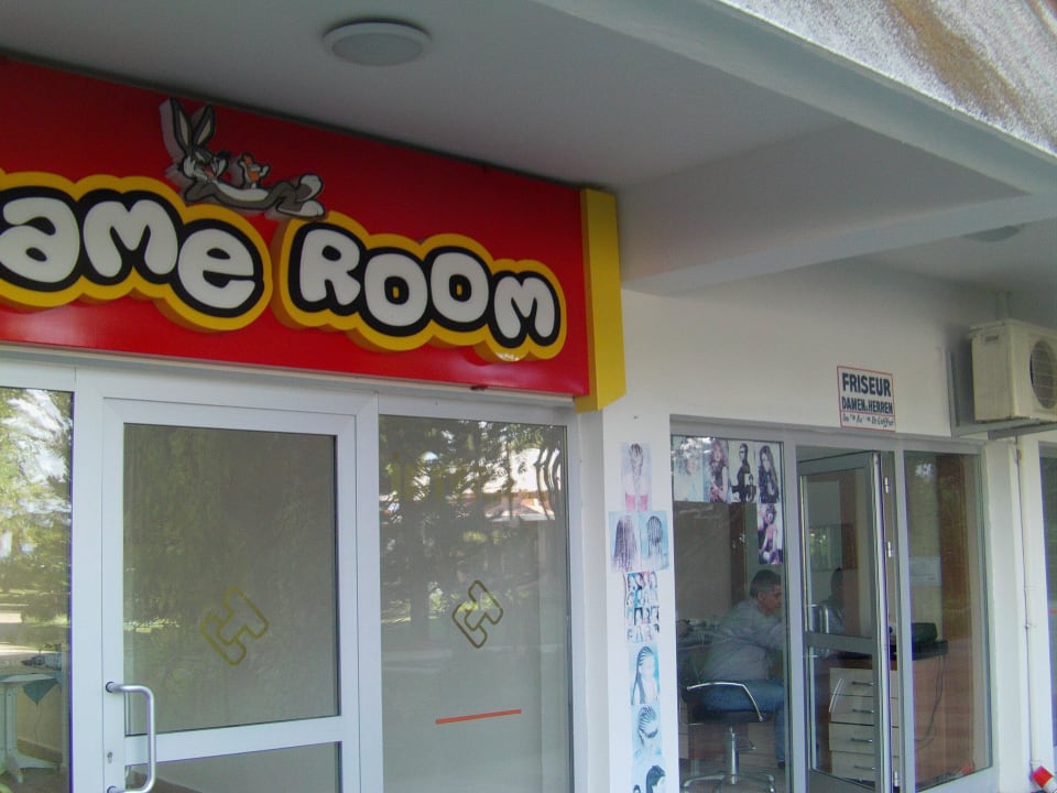 Gameroom und Frisör Top Hotel