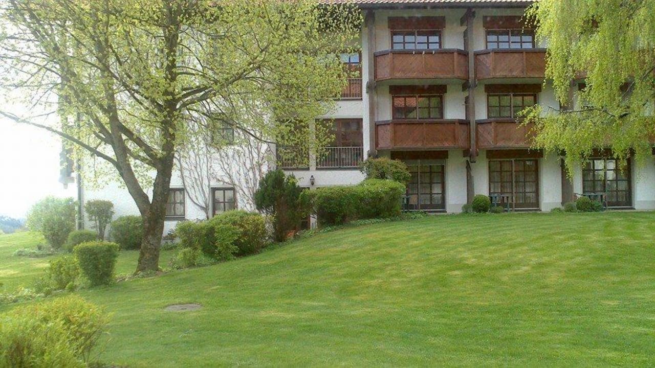  Ausblick aus unserem Zimmer  Michel Friends Hotel Waldkirchen