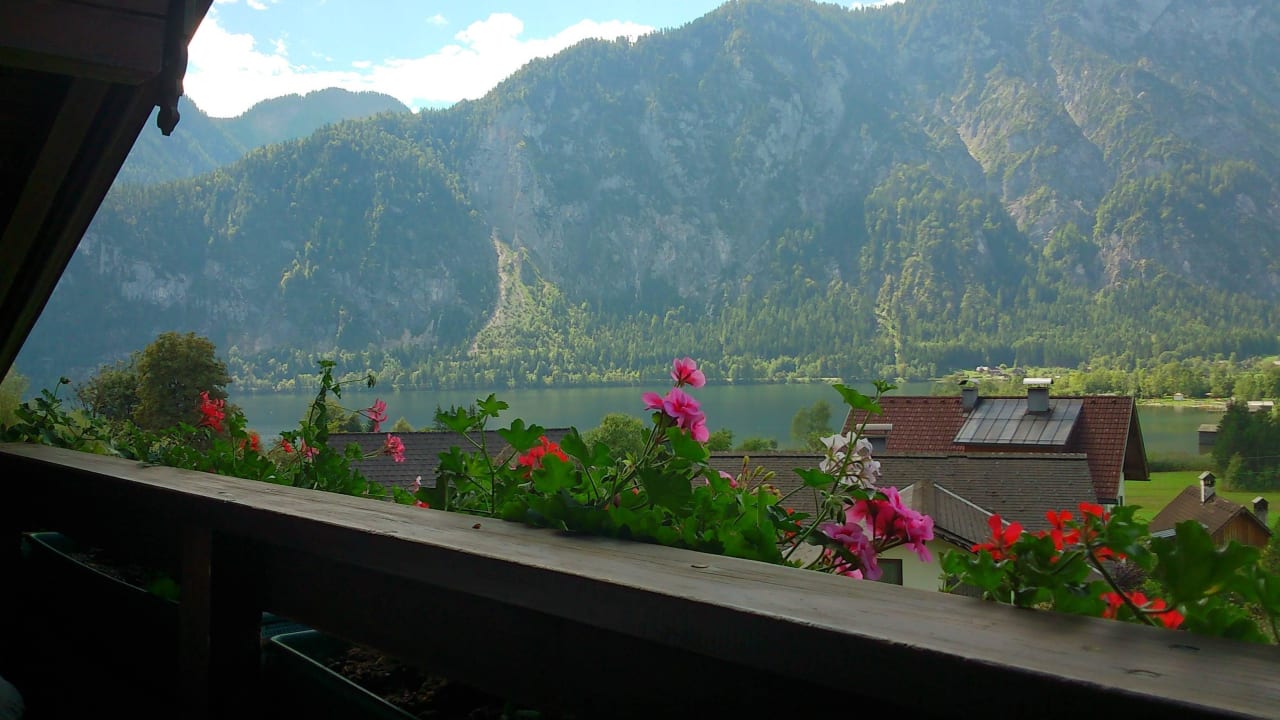 Blick zum Hallstättersee Ferienwohnung Edith Grill