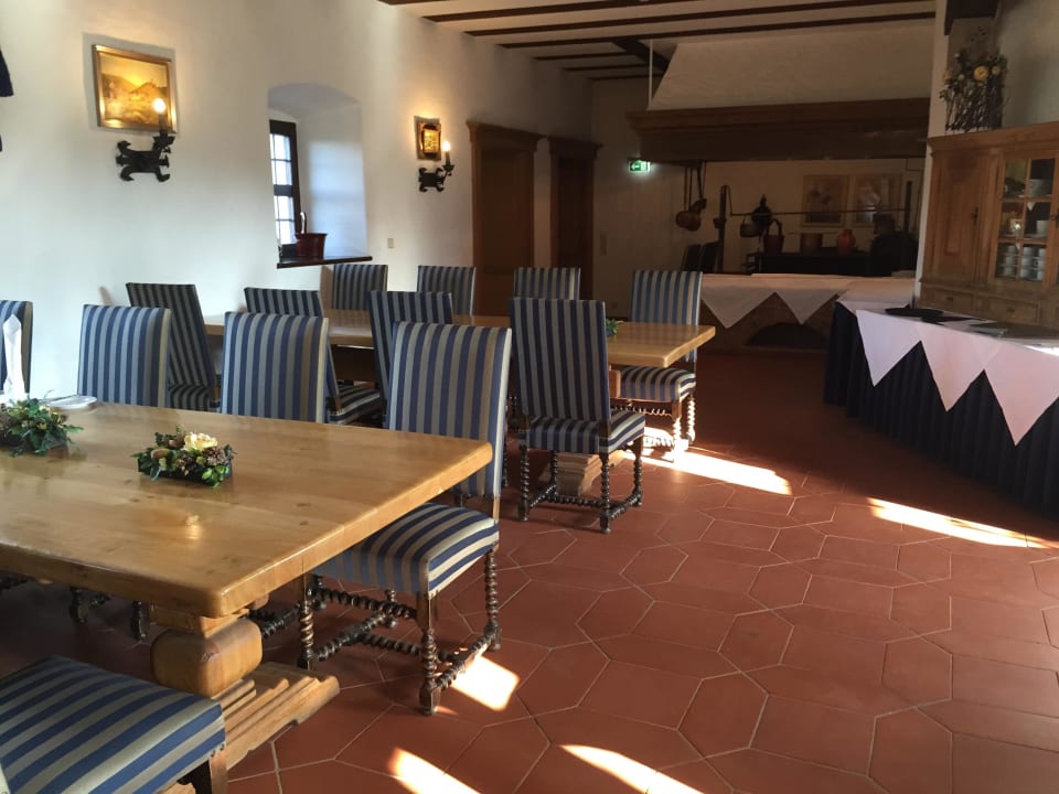 Restaurant Abendessen Hotel Burg Rabenstein