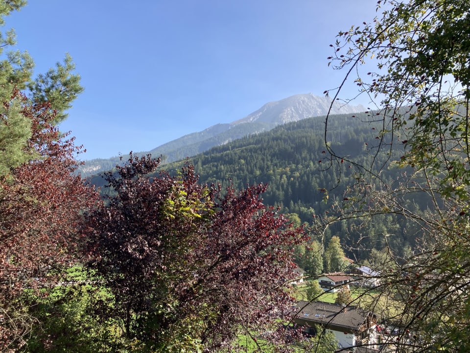 Ausblick Berghotel Rehlegg