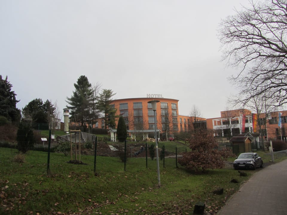Blick zur Hotelrückseite Hotel am Vitalpark