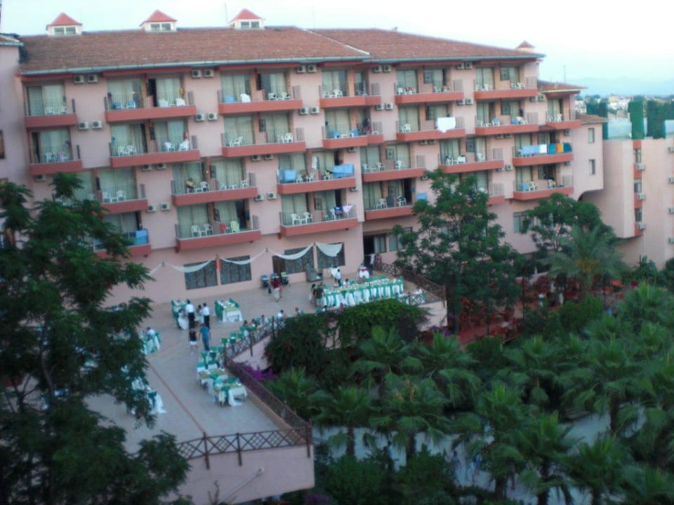 Blick vom Balkon 8 Selge Beach Resort