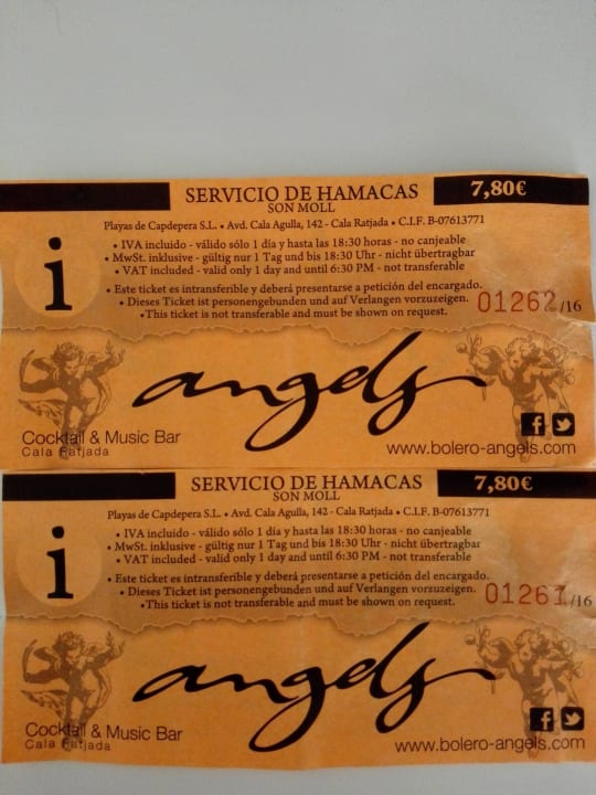 Sehr teure Liegen Hotel Na Forana