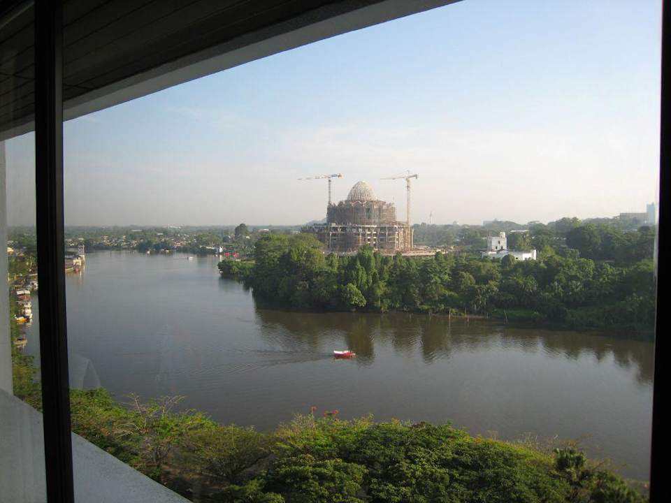Blick auf Baustelle 06/2007 Hilton Kuching
