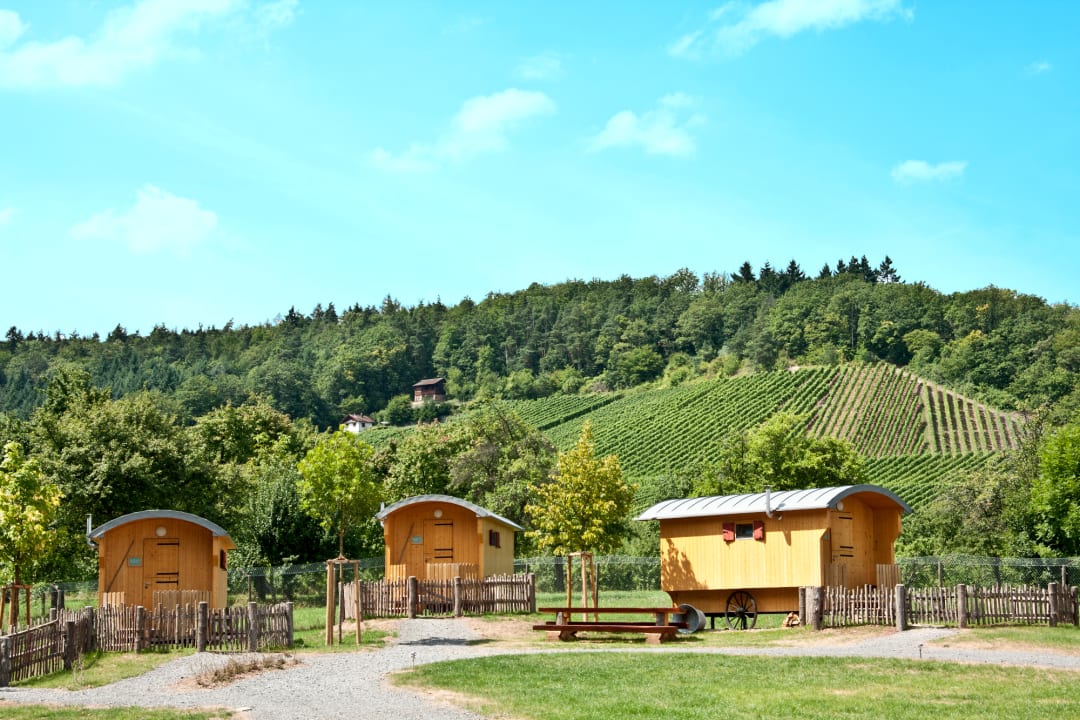 Außenansicht Natur-Resort Tripsdrill