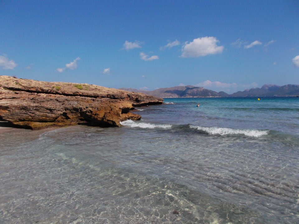 Schöner kleiner Strand mit kritstallklarem Wasser Prinsotel Mal Pas (Adults only)