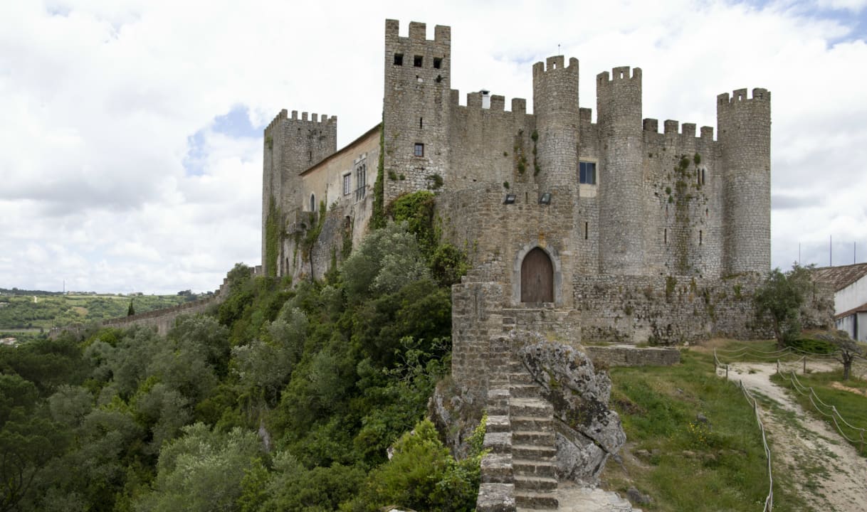 Ausblick Pousada Castelo Óbidos