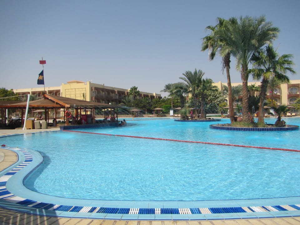 Hauptpool mit integrierter Bar Desert Rose