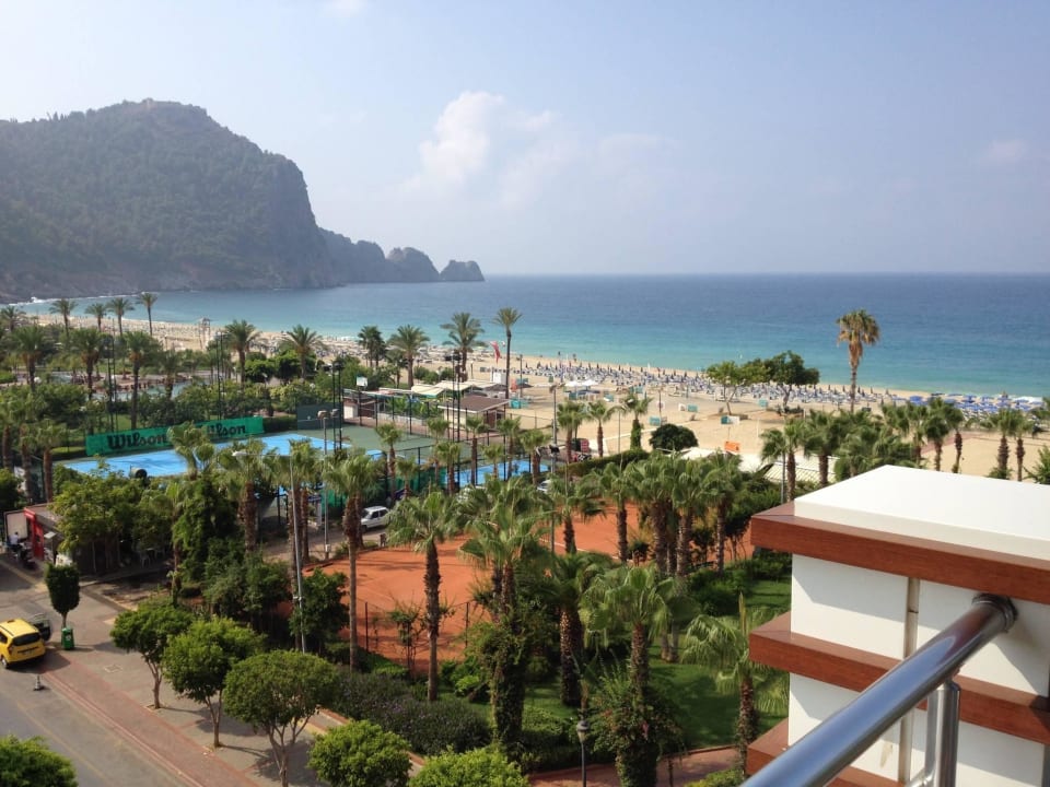 Ausblick aus Restaurant in 5.Etage Gardenia Hotel