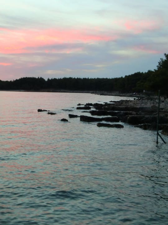 Strand bei Nacht Pine Beach Pakostane