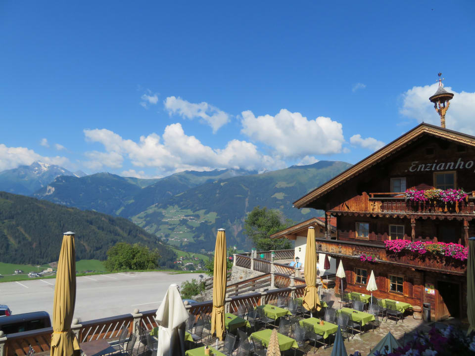 Ausblick Alpengasthof Enzianhof